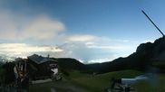 Archived webcam image showing Axamer Lizum Ski Resort: View from Birgitzköpflhaus on 6 Sep 2026 at 04:11