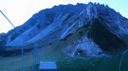 Archived webcam image showing Axamer Lizum Ski Resort: View from Birgitzköpflhaus on 20 Sep 2026 at 06:44
