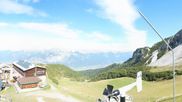 Archived webcam image showing Axamer Lizum Ski Resort: View from Birgitzköpflhaus on 20 Sep 2026 at 12:44