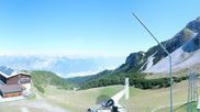 Archived webcam image showing Axamer Lizum Ski Resort: View from Birgitzköpflhaus on 28 Sep 2026 at 00:55