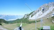 Archived webcam image showing Axamer Lizum Ski Resort: View from Birgitzköpflhaus on 28 Sep 2026 at 04:55