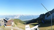 Archived webcam image showing Axamer Lizum Ski Resort: View from Birgitzköpflhaus on 28 Sep 2026 at 10:55