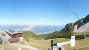 Archived webcam image showing Axamer Lizum Ski Resort: View from Birgitzköpflhaus on 28 Sep 2026 at 12:55
