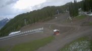 Archived webcam image showing Puy Saint Vincent - La Bergerie base station on 15 May 2026 at 18:44