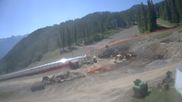 Archived webcam image showing Puy Saint Vincent - La Bergerie base station on 20 Jun 2026 at 10:37