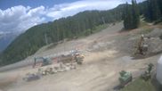Archived webcam image showing Puy Saint Vincent - La Bergerie base station on 23 Jun 2026 at 14:43