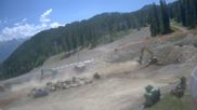 Archived webcam image showing Puy Saint Vincent - La Bergerie base station on 23 Jun 2026 at 12:43