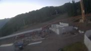 Archived webcam image showing Puy Saint Vincent - La Bergerie base station on 22 Aug 2026 at 06:20