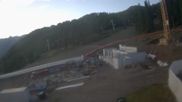 Archived webcam image showing Puy Saint Vincent - La Bergerie base station on 22 Aug 2026 at 07:20