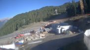 Archived webcam image showing Puy Saint Vincent - La Bergerie base station on 22 Aug 2026 at 18:20