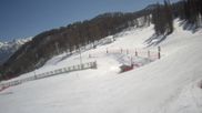 Archived webcam image showing Puy Saint Vincent - La Bergerie base station on 25 Mar 2026 at 12:27