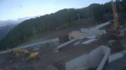 Archived webcam image showing Puy Saint Vincent - La Bergerie base station on 21 Oct 2026 at 18:26