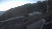 Archived webcam image showing Puy Saint Vincent - La Bergerie base station on 30 Oct 2026 at 06:48