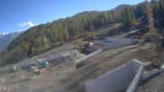 Archived webcam image showing Puy Saint Vincent - La Bergerie base station on 30 Oct 2026 at 12:48