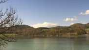 Archived webcam image showing Panorama of Lake Fuschl on 17 Apr 2026 at 16:12