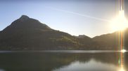 Archived webcam image showing Panorama of Lake Fuschl on 1 May 2026 at 07:21