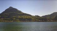 Archived webcam image showing Panorama of Lake Fuschl on 1 May 2026 at 08:21