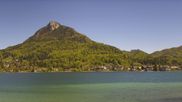 Archived webcam image showing Panorama of Lake Fuschl on 1 May 2026 at 12:21