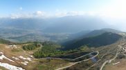 Archived webcam image showing Bruneck - Kronplatz Panoramic View on 28 May 2026 at 07:11