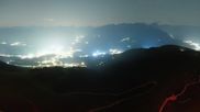 Archived webcam image showing Bruneck - Kronplatz Panoramic View on 12 Jul 2026 at 00:15