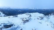 Archived webcam image showing Bruneck - Kronplatz Panoramic View on 25 Oct 2026 at 06:02