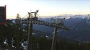 Archiviertes Webcam Bild: Saalbach: Blick vom Kohlmaiskopf am 17.04.2026 um 06:11 Uhr