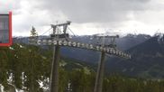 Archived webcam image showing Kohlmais - Saalbach-Hinterglemm on 18 May 2026 at 14:32