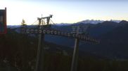 Archived webcam image showing Kohlmais - Saalbach-Hinterglemm on 26 Sep 2026 at 07:32