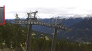 Archived webcam image showing Kohlmais - Saalbach-Hinterglemm on 27 Oct 2026 at 12:00