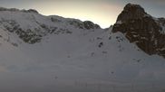 Archived webcam image showing Sella Nevea: Rifugio Celso Gilberti on 26 Feb 2026 at 18:44