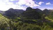 Archiviertes Webcam Bild: Blick auf Hintersee in der Fuschlseeregion am 18.05.2026 um 10:46 Uhr