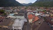 Archived webcam image showing Karwendel Alps - Mittenwald Church on 3 May 2026 at 07:29