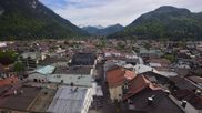 Archived webcam image showing Karwendel Alps - Mittenwald Church on 3 May 2026 at 16:29