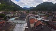 Archived webcam image showing Karwendel Alps - Mittenwald Church on 17 May 2026 at 16:58