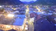 Archived webcam image showing Karwendel Alps - Mittenwald Church on 24 May 2026 at 06:03