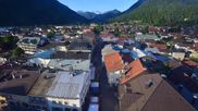 Archived webcam image showing Karwendel Alps - Mittenwald Church on 24 May 2026 at 07:03