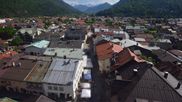 Archived webcam image showing Karwendel Alps - Mittenwald Church on 24 May 2026 at 16:03