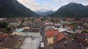 Archived webcam image showing Karwendel Alps - Mittenwald Church on 7 Jun 2026 at 07:33