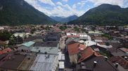 Archived webcam image showing Karwendel Alps - Mittenwald Church on 7 Jun 2026 at 14:33