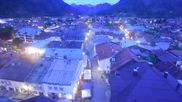 Archived webcam image showing Karwendel Alps - Mittenwald Church on 14 Jun 2026 at 06:02