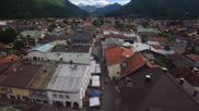 Archived webcam image showing Karwendel Alps - Mittenwald Church on 14 Jun 2026 at 16:02