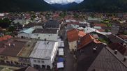 Archived webcam image showing Karwendel Alps - Mittenwald Church on 14 Jun 2026 at 18:02