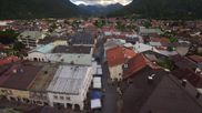 Archived webcam image showing Karwendel Alps - Mittenwald Church on 14 Jun 2026 at 20:02