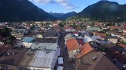 Archived webcam image showing Karwendel Alps - Mittenwald Church on 5 Jul 2026 at 07:40