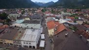 Archived webcam image showing Karwendel Alps - Mittenwald Church on 5 Jul 2026 at 08:40