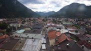 Archived webcam image showing Karwendel Alps - Mittenwald Church on 5 Jul 2026 at 16:40
