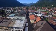Archived webcam image showing Karwendel Alps - Mittenwald Church on 12 Jul 2026 at 08:53