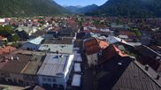 Archived webcam image showing Karwendel Alps - Mittenwald Church on 12 Jul 2026 at 18:49