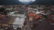 Archived webcam image showing Karwendel Alps - Mittenwald Church on 6 Aug 2026 at 12:28