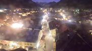 Archived webcam image showing Karwendel Alps - Mittenwald Church on 3 Aug 2026 at 06:03